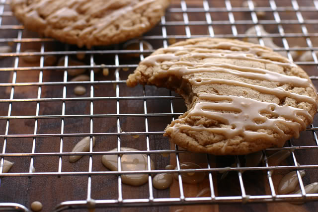 Brown Sugar Cookies with Maple Icing