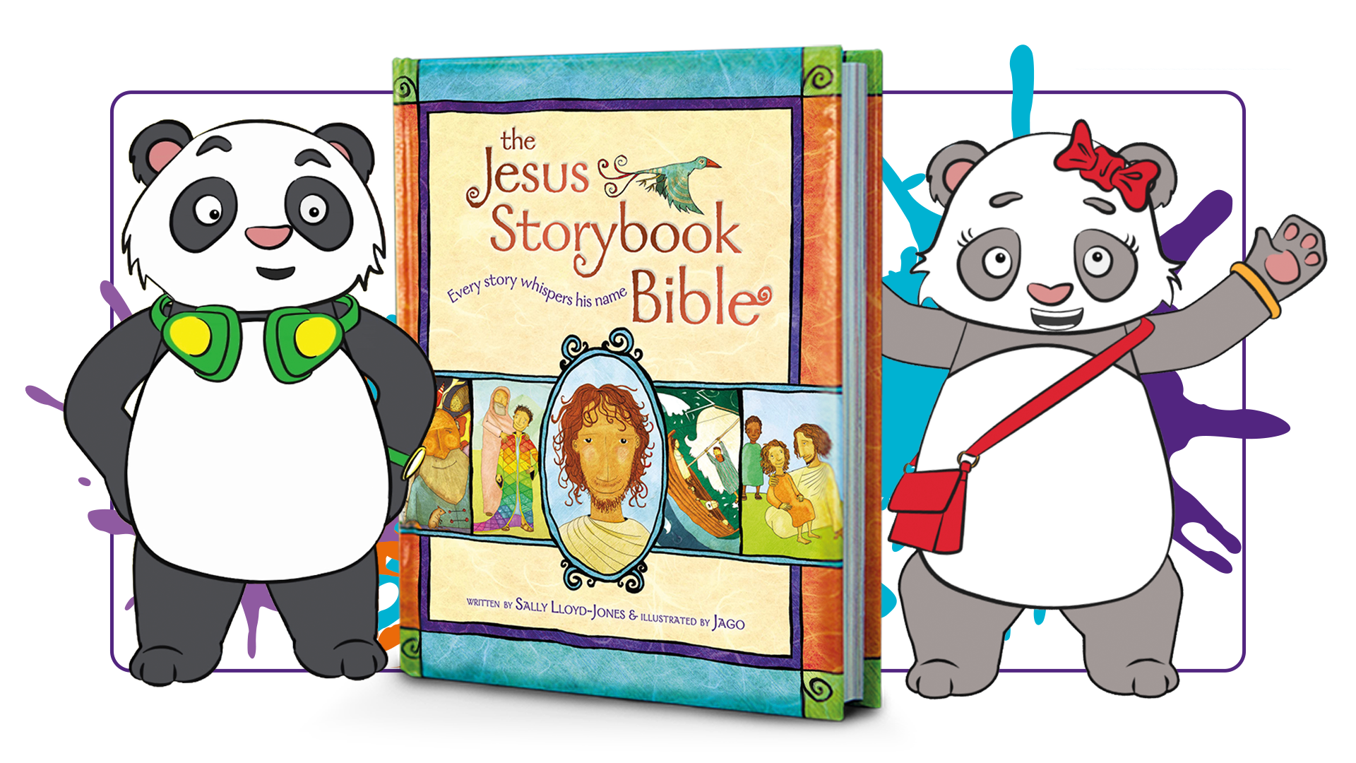Cheeky Pandas Jesus Storybook Bible