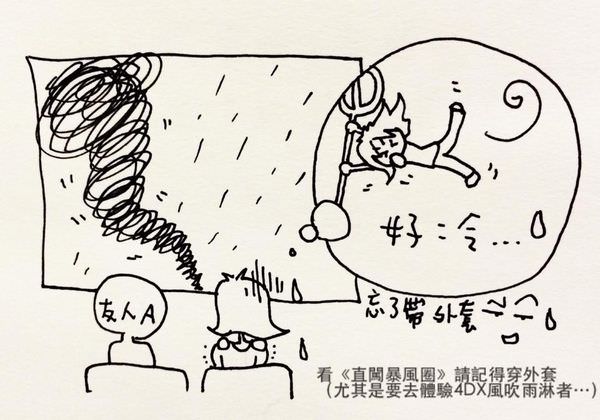 【直闖暴風圈】透心涼的電影