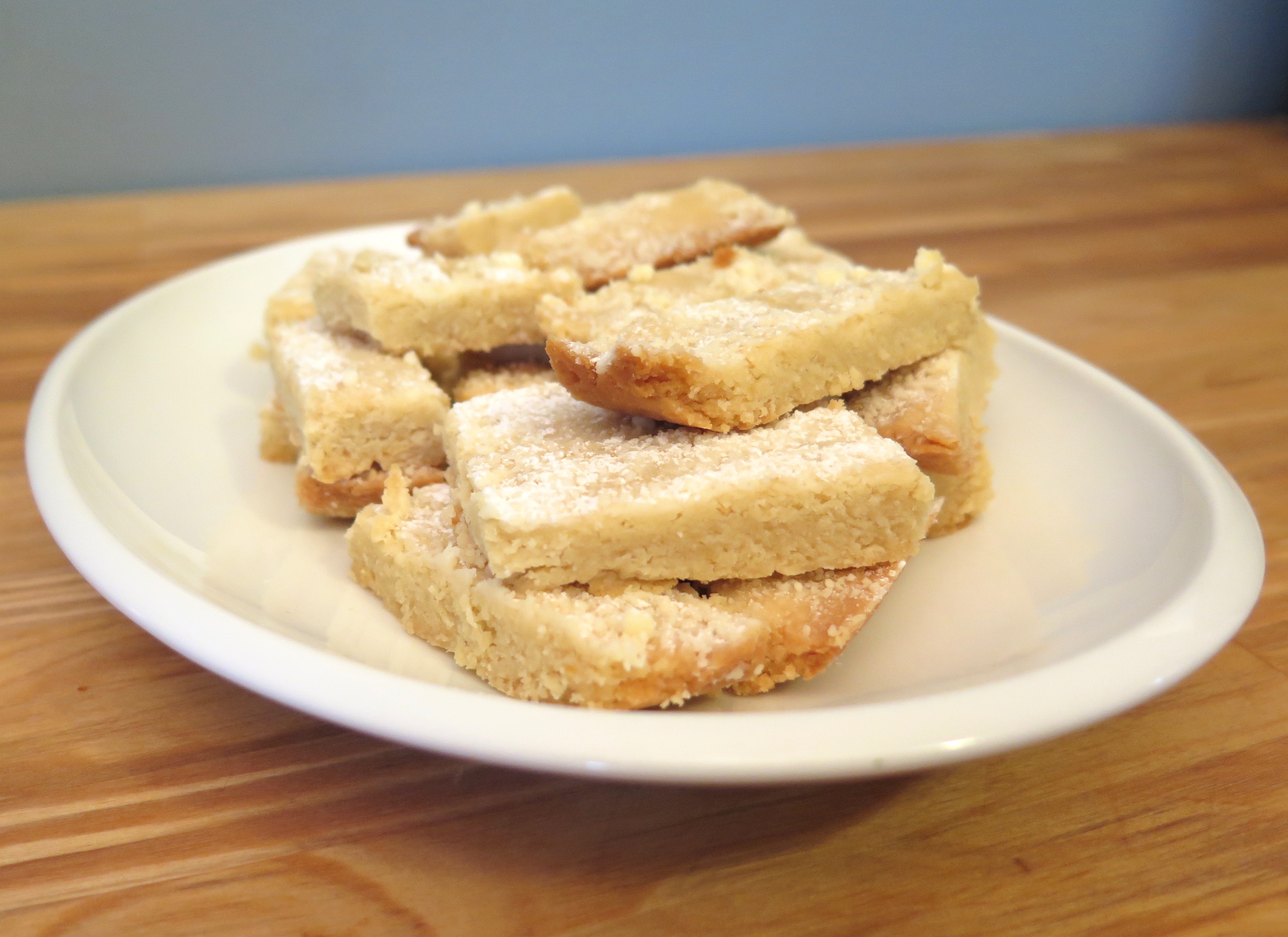 Delicious Meyer Lemon shortbread!
