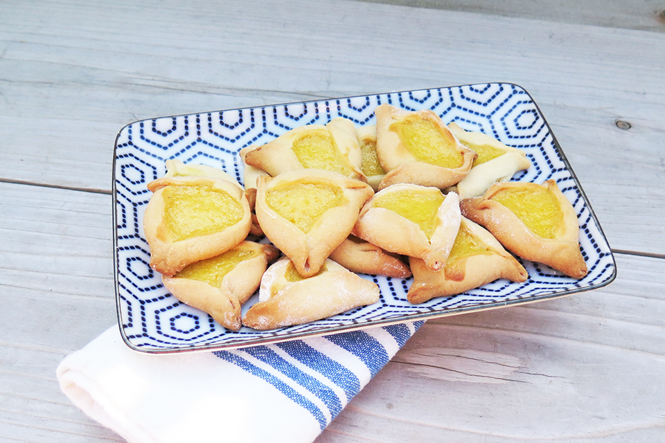 Finished hamantaschen