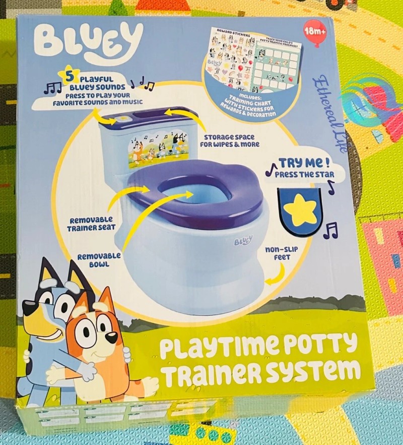 Bluey Playtime Potty Trainer System