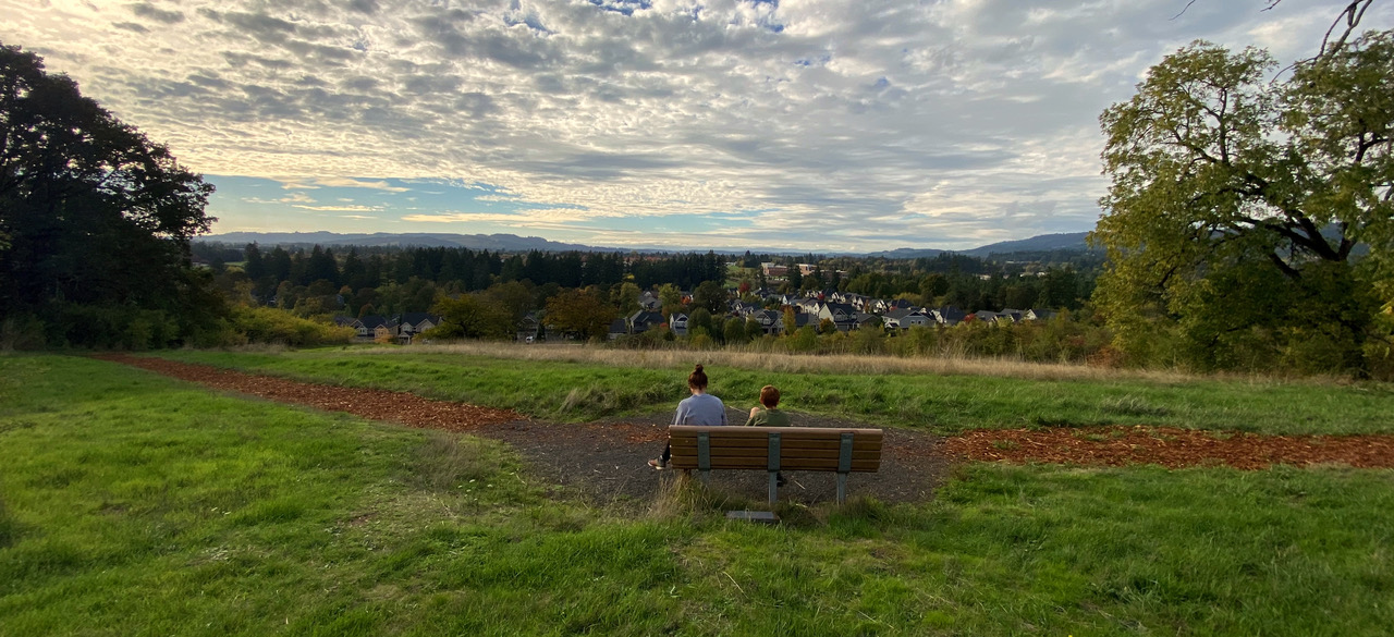View from Schaad Park Newberg