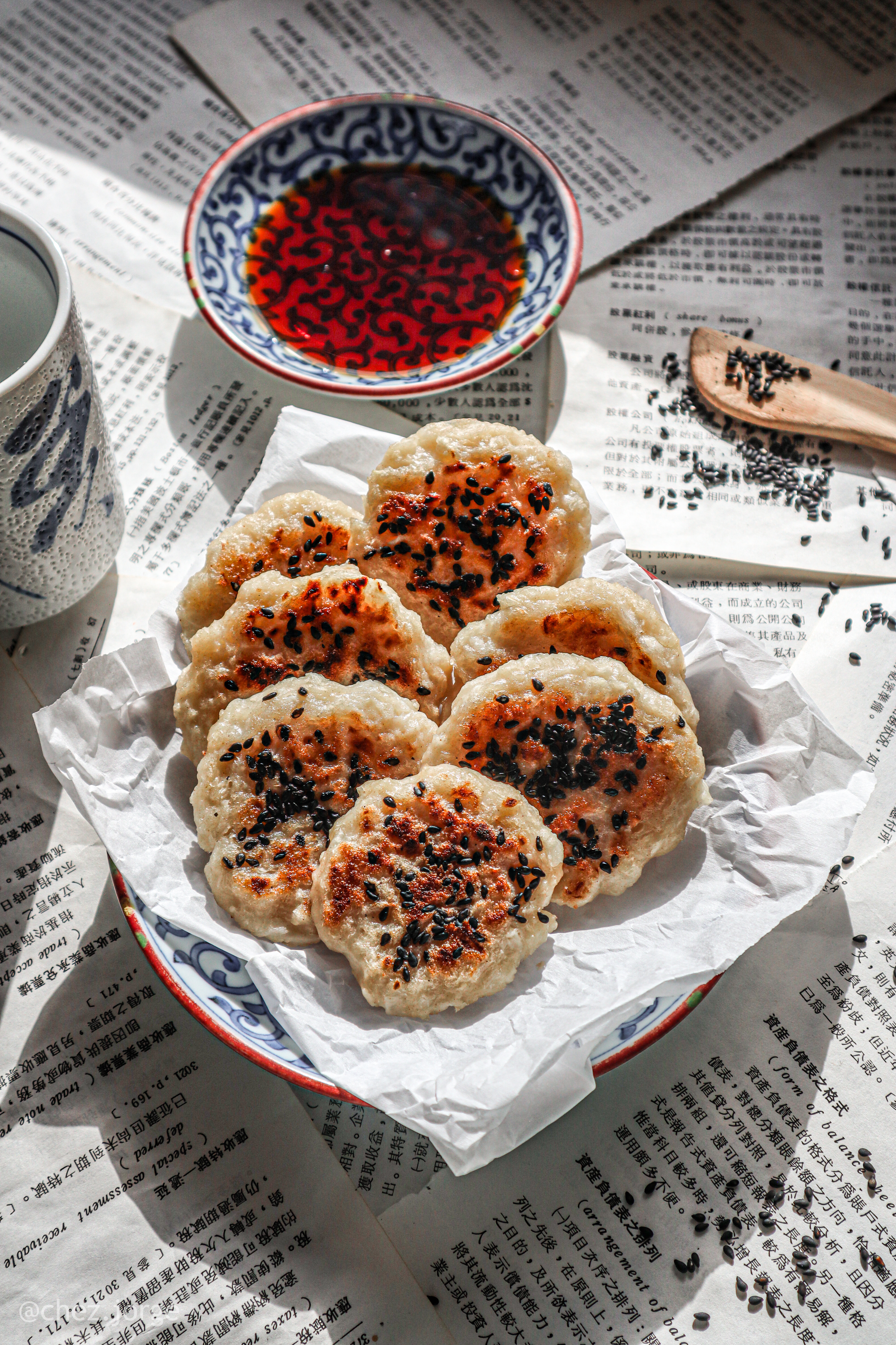 Daikon Radish Pancakes – Chez Jorge