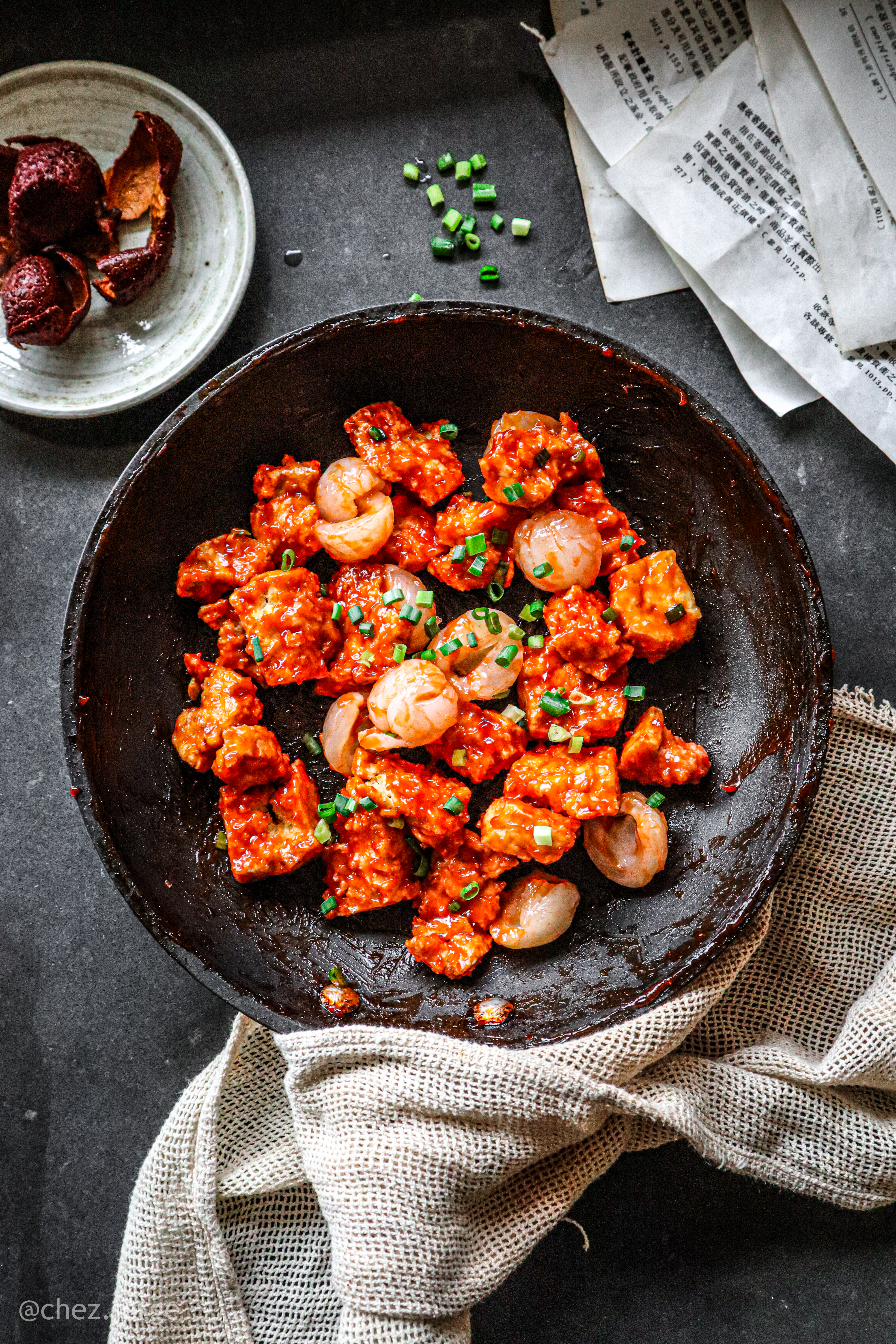 Sweet & Sour Lychee Tofu – Chez Jorge