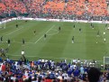 Chelsea aquecendo em campo