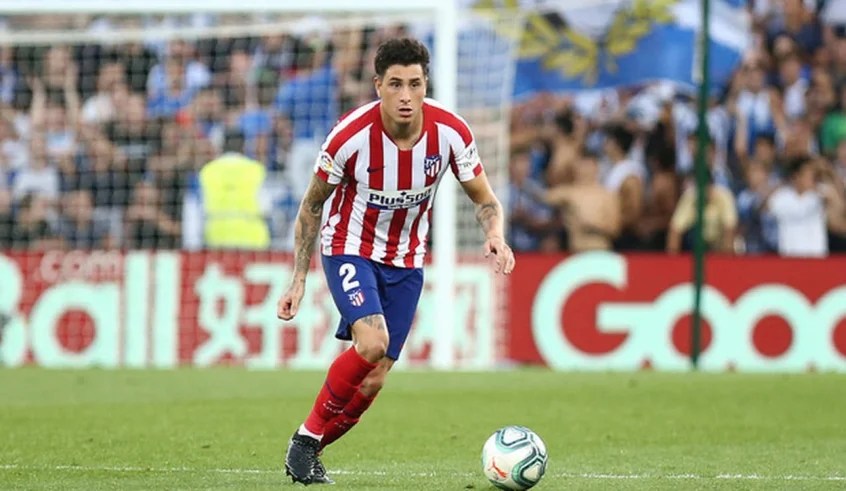 Gimenez joga pelo Atlético de Madrid