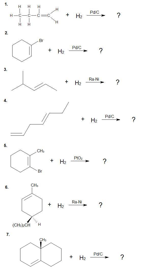 Addition to symmetrical alkenes and alkynes. Catalytic Hydrogenation Of Alkenes Chemistry Libretexts