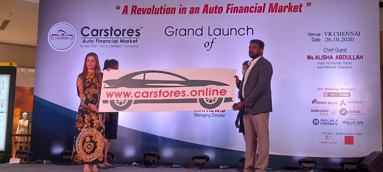 CARSTORES launches its 1st E-Commerce Site in Chennai