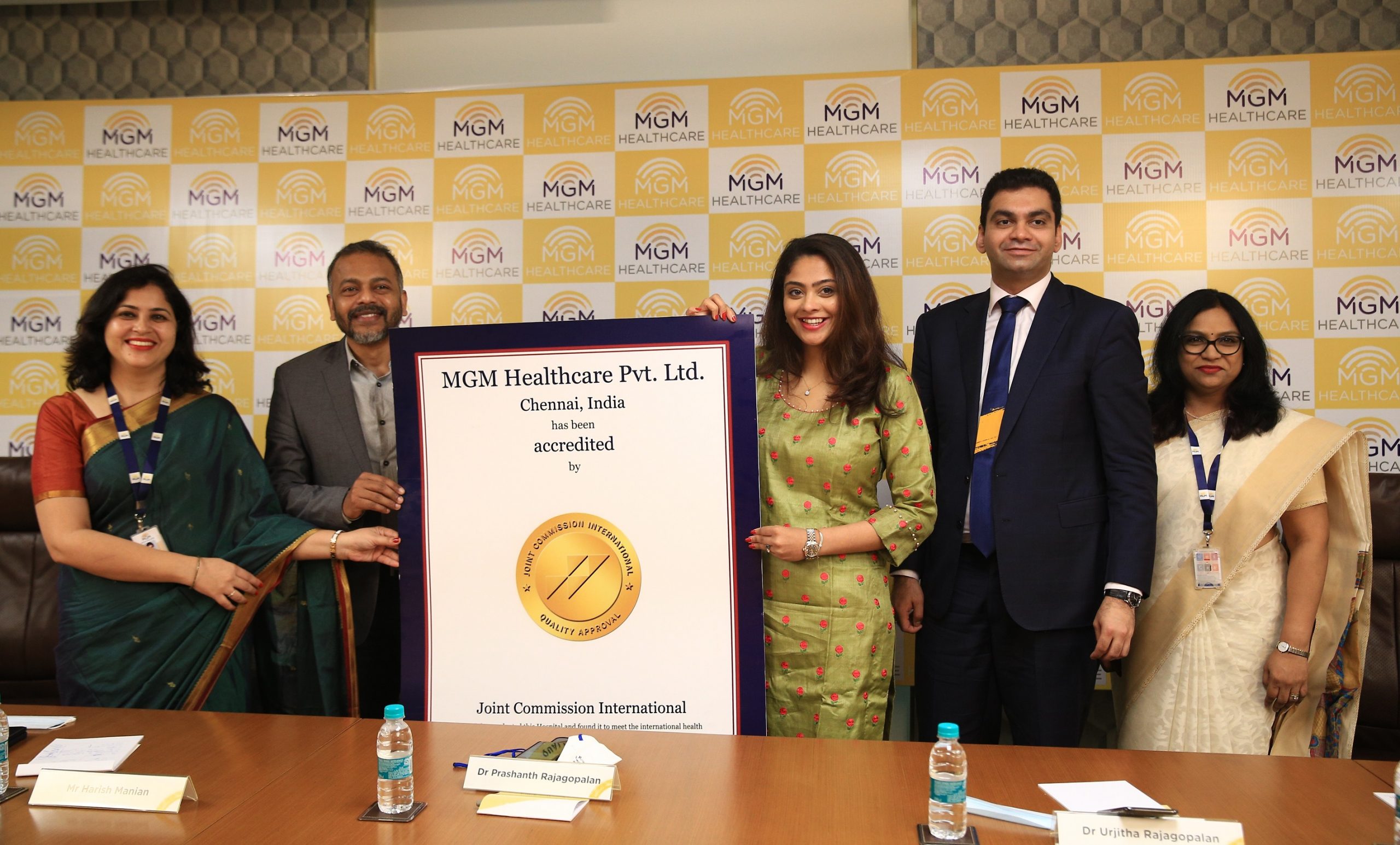MGM Healthcare Chennai receives prestigious JCI Accreditation