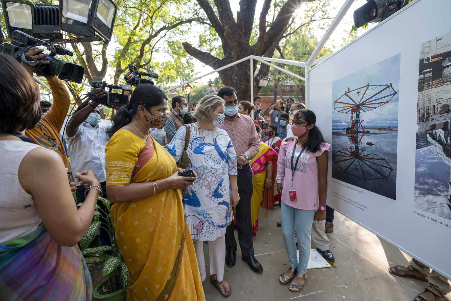 Land of Stories A photo exhibition by school students inaugurated