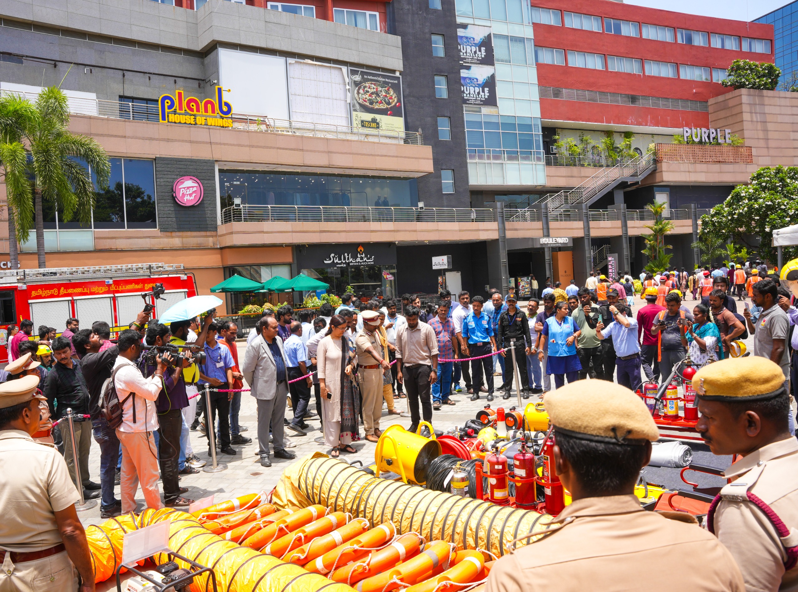 PHOENIX MARKETCITY CHENNAI STRENGTHENS SAFETY WITH FIRE EVACUATION MOCK DRILL BY TN FIRE & RESCUE SERVICES