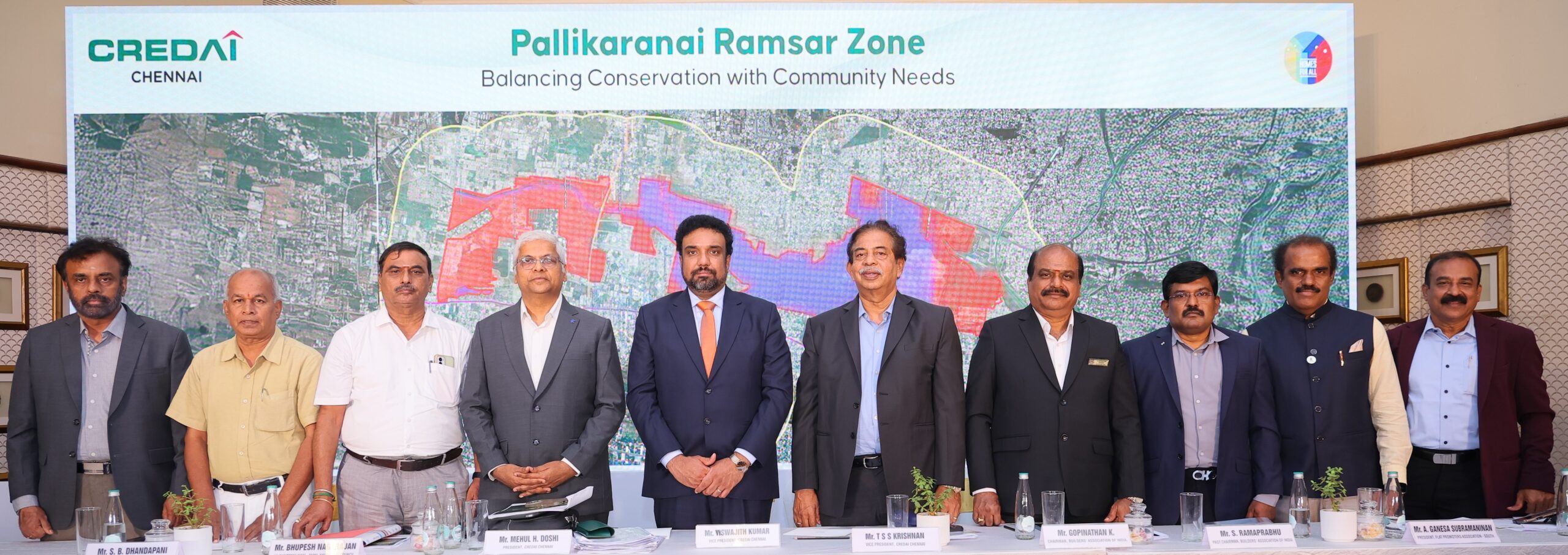 Real Estate Industry Advocates Balanced Framework for Wetland Conservation and Community Development in the Pallikaranai Ramsar Zone