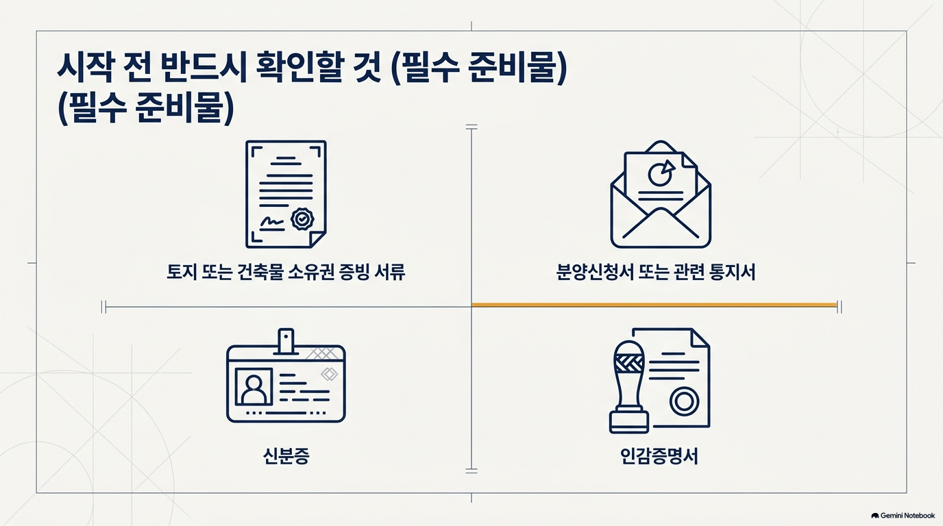 재개발 필요 서류, 어떻게 챙기나요?