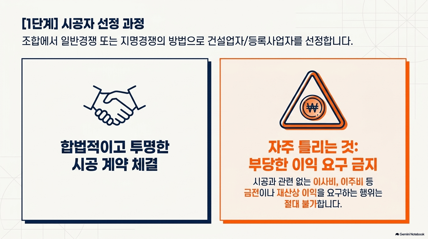재개발 절차, 어떻게 진행되나요?