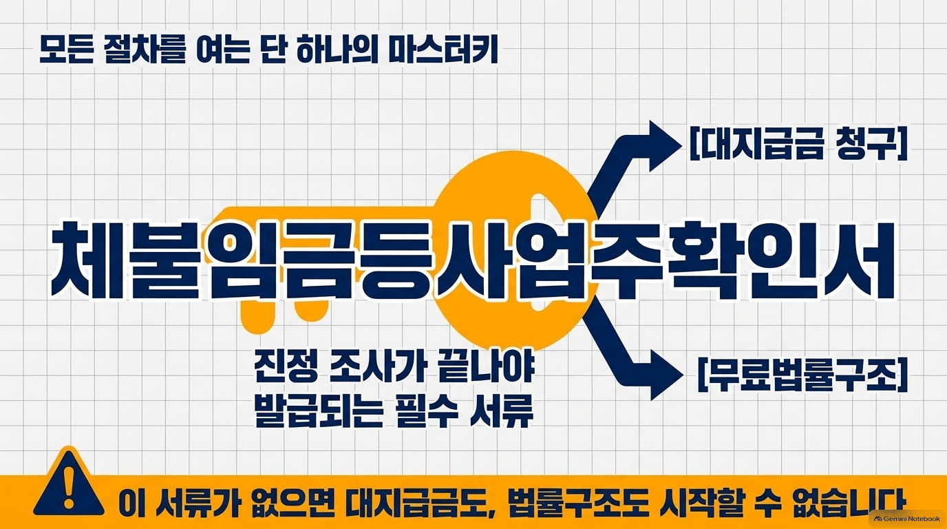 노동청임금체불 신고 준비물은 무엇인가요?