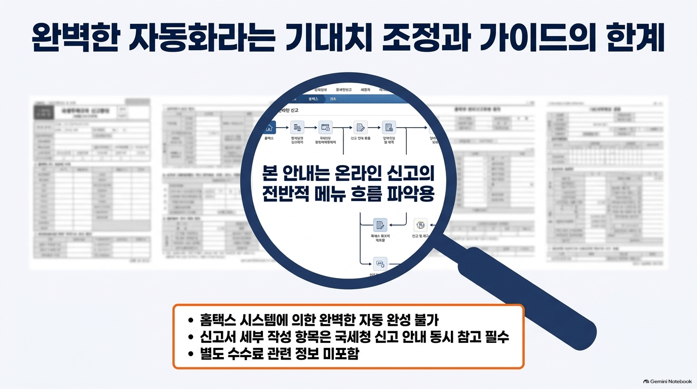 부가세신고기간 홈택스 미리 알아 둘 게 있나요?