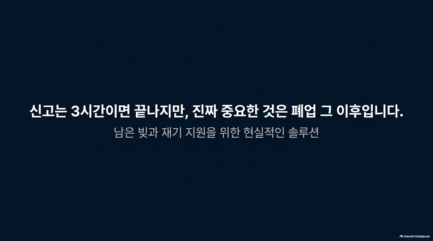 개인사업자폐업신고 시간과 돈은 얼마나 드나요?