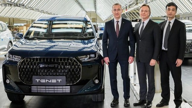 Russia's new car brand Tenet makes its debut! Production is set to begin in the second quarter of 2025! 10 TENET CAR