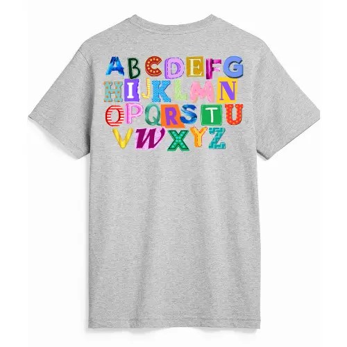 Artistic Alphabet Shirt