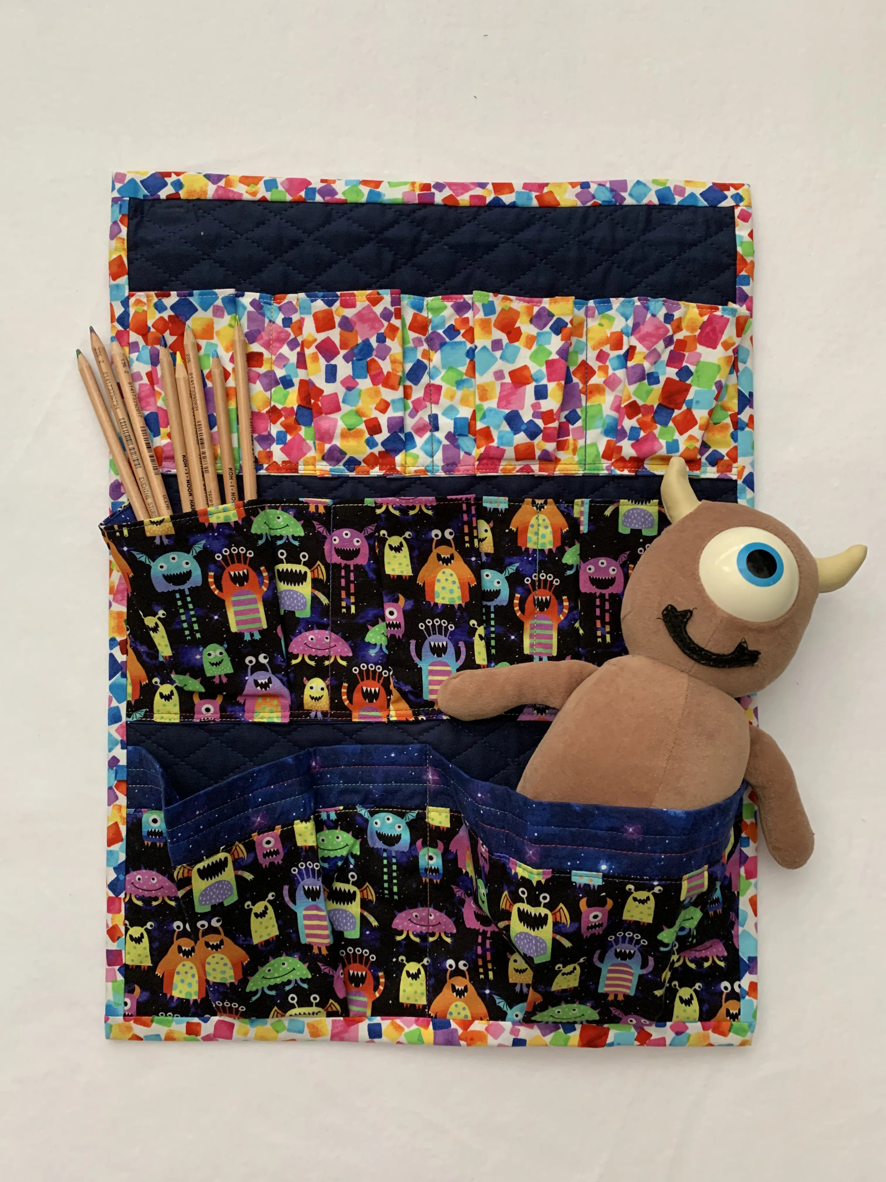 Multicolor Aliens - Wall Organizer