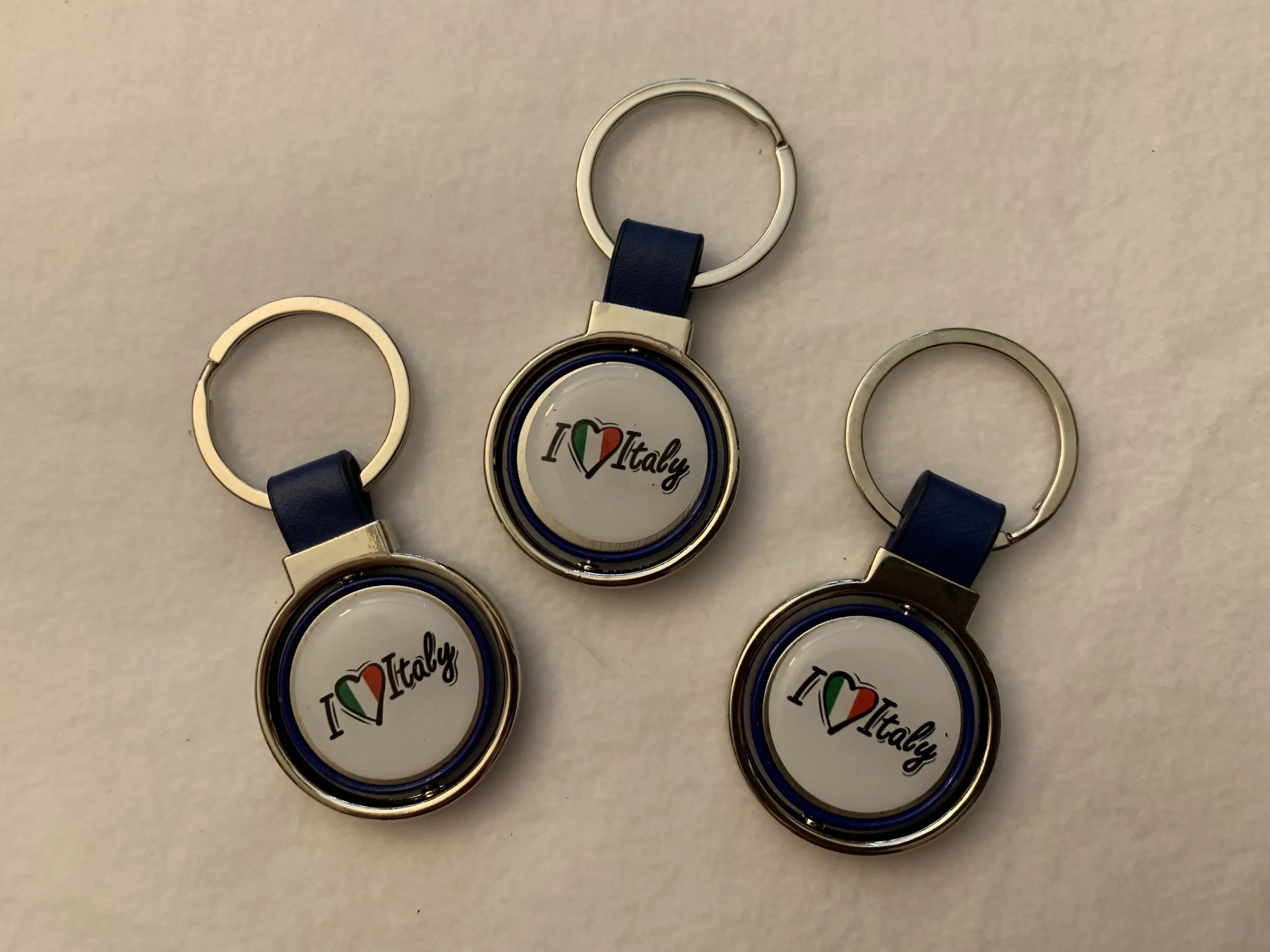 I Love Italy Keychain