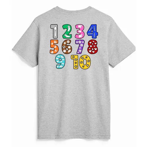 Numbers Shirt