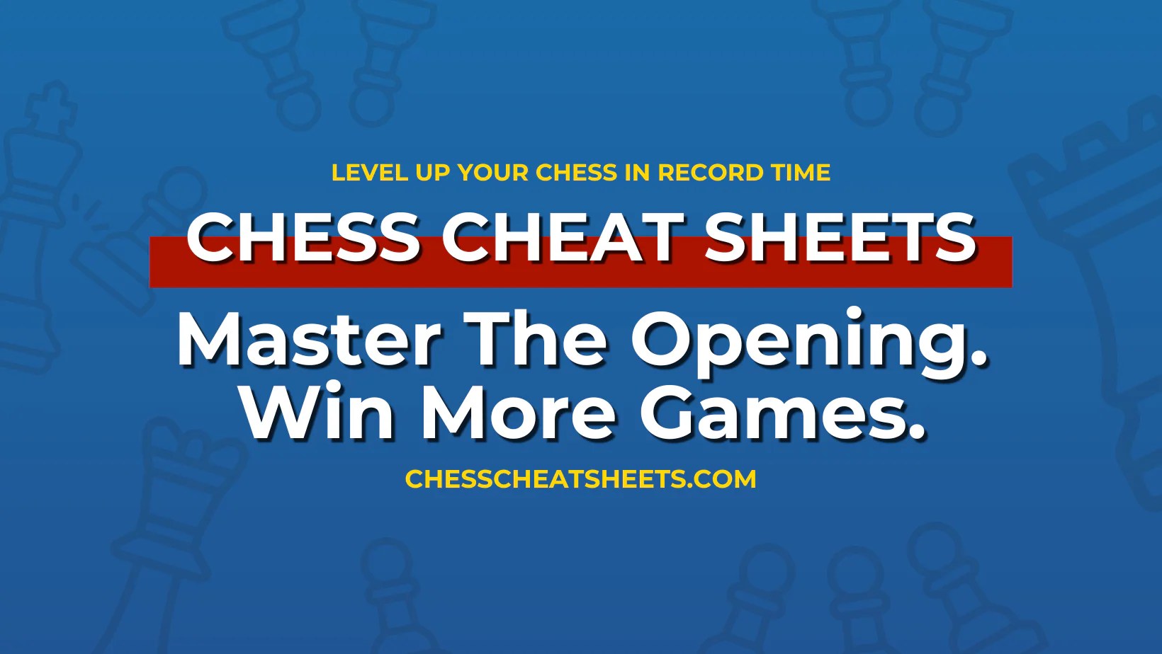 Complete English Opening Chess Opening Guide Chess Cheat Sheets