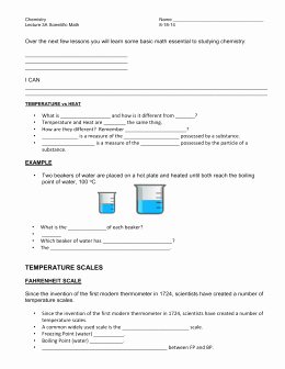 50 temperature conversion worksheet answers