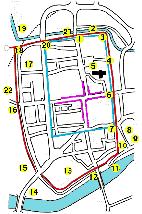 Explore museums and meetinghouses, churches, burying grounds and more. Chester Virtual Stroll Route Map