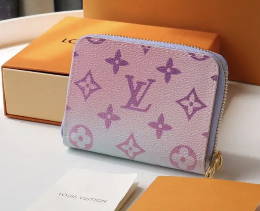 LV Sunrise Pastel Zippy Wallet – Coin Purse – private seller
