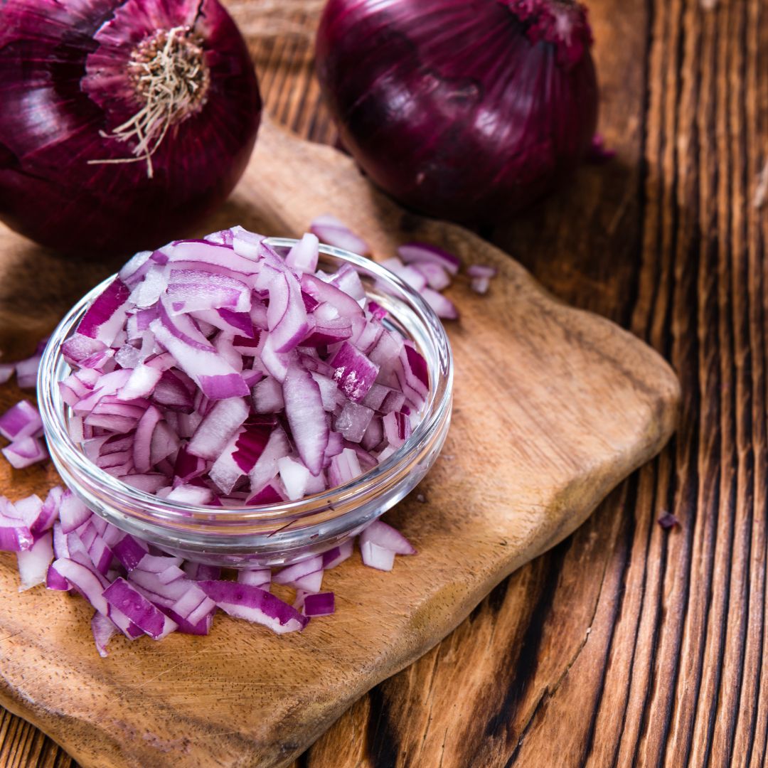 Chopped Red Onions