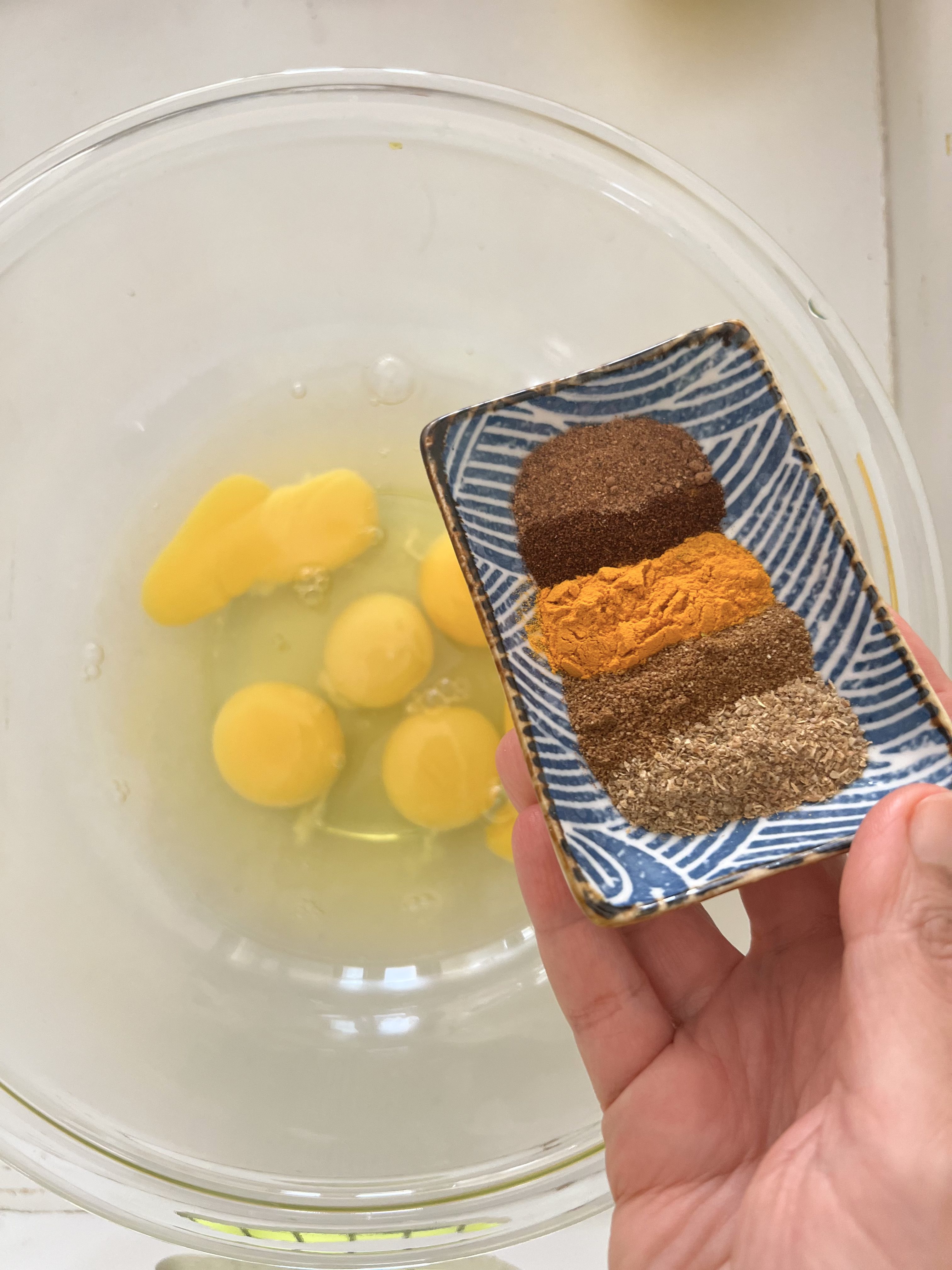 Step 4: Season 6 cracked eggs.