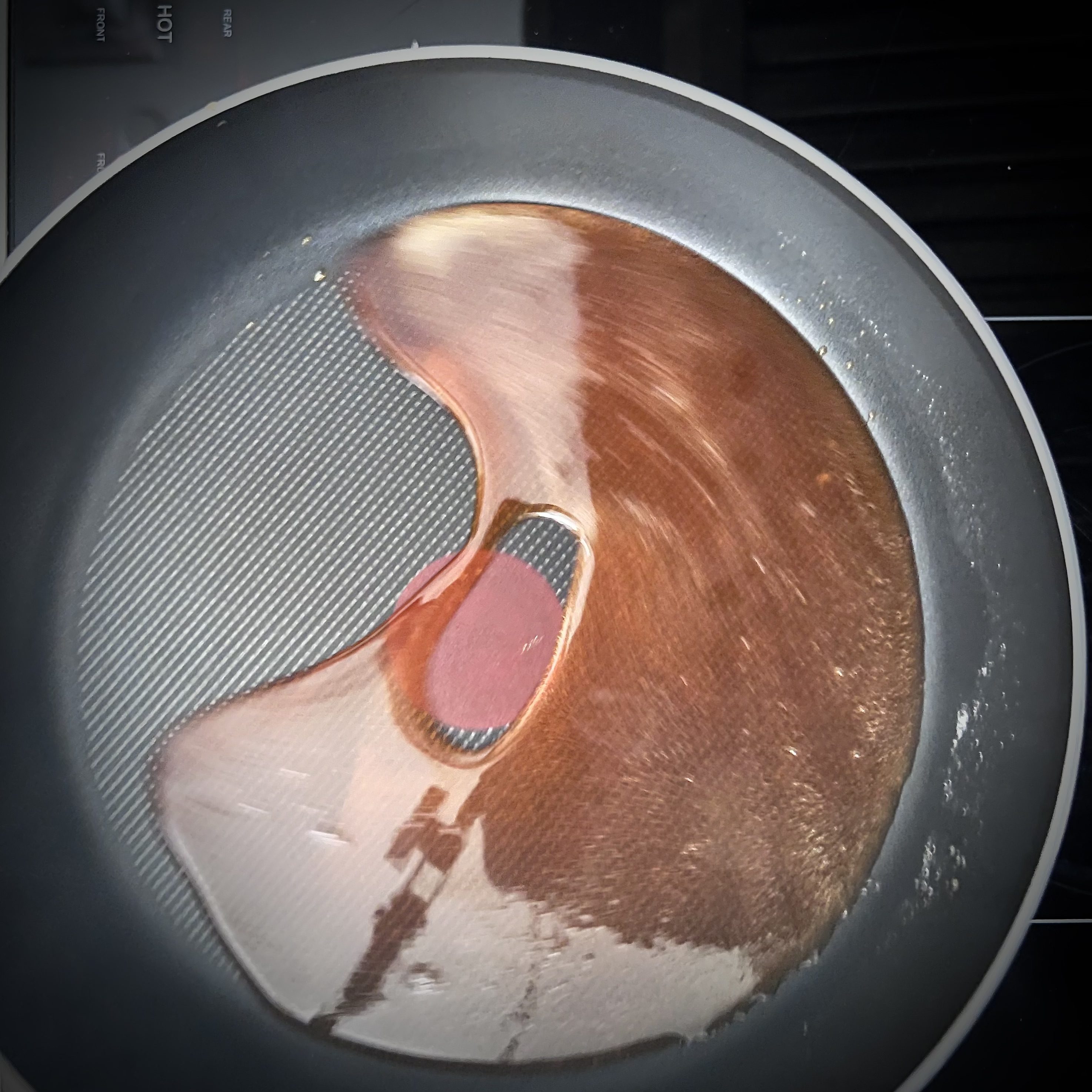 The caramel should reach that rich amber color.