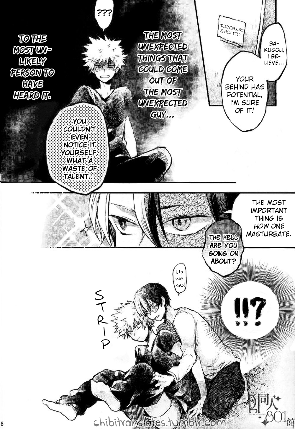 TodoBaku) 18+ Feels So Good It Pisses Me Off dj – Chibi Translates