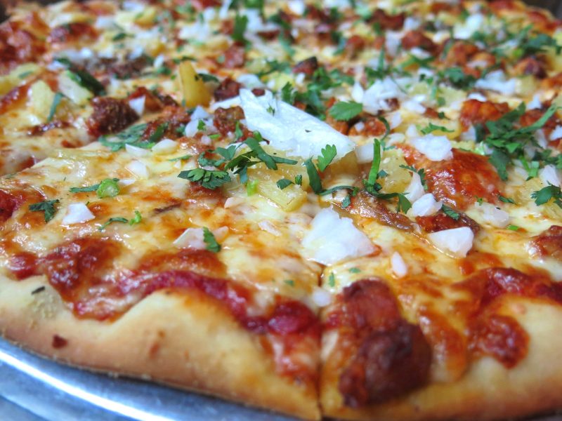 Gino's East Hosts Chicago Craft Beer Week Tap Takeover 13 One of Gino's East delightful deep-dish pizzas, perfectly baked