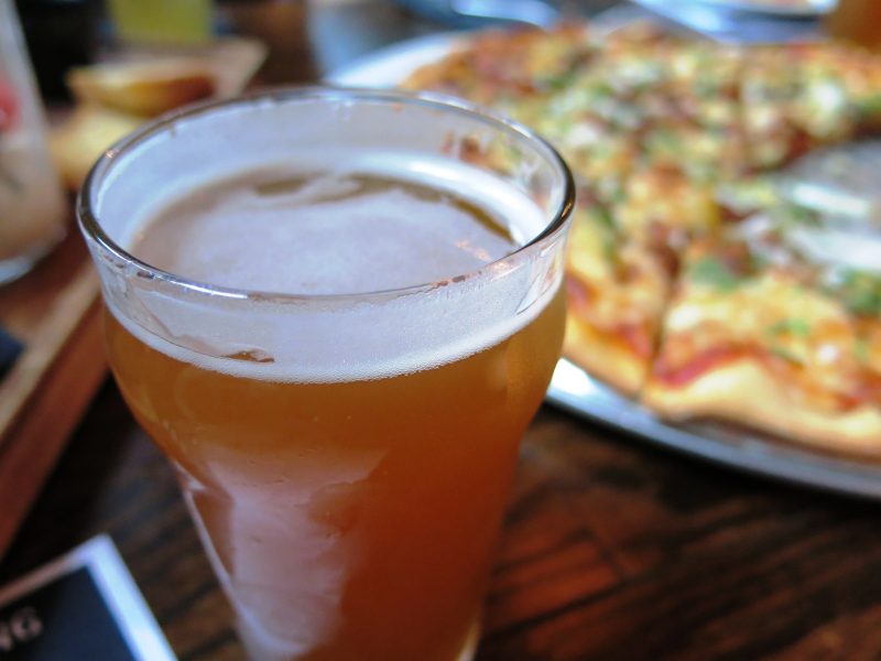 Gino's East Hosts Chicago Craft Beer Week Tap Takeover 15 Close-up of the delicious Pizza al Pastor toppings