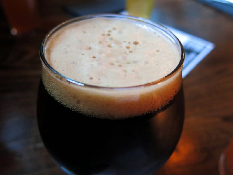 Gino's East Hosts Chicago Craft Beer Week Tap Takeover 20 Killarney Connection Irish stout in a glass