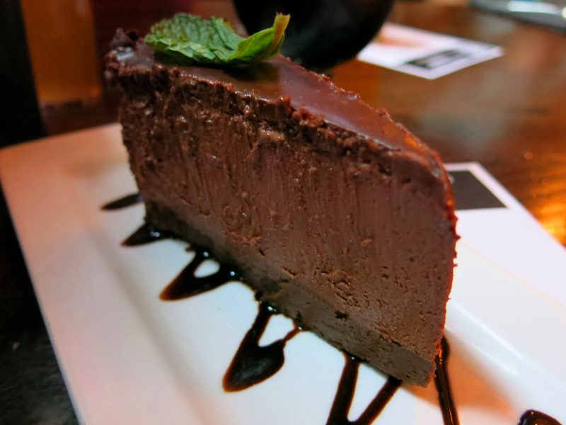 Gino's East Hosts Chicago Craft Beer Week Tap Takeover 23 Another perspective of the dessert and beer pairing