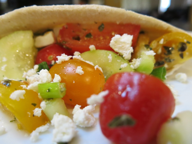 Greek salad ingredients