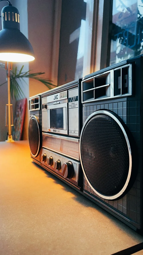 Old boombox