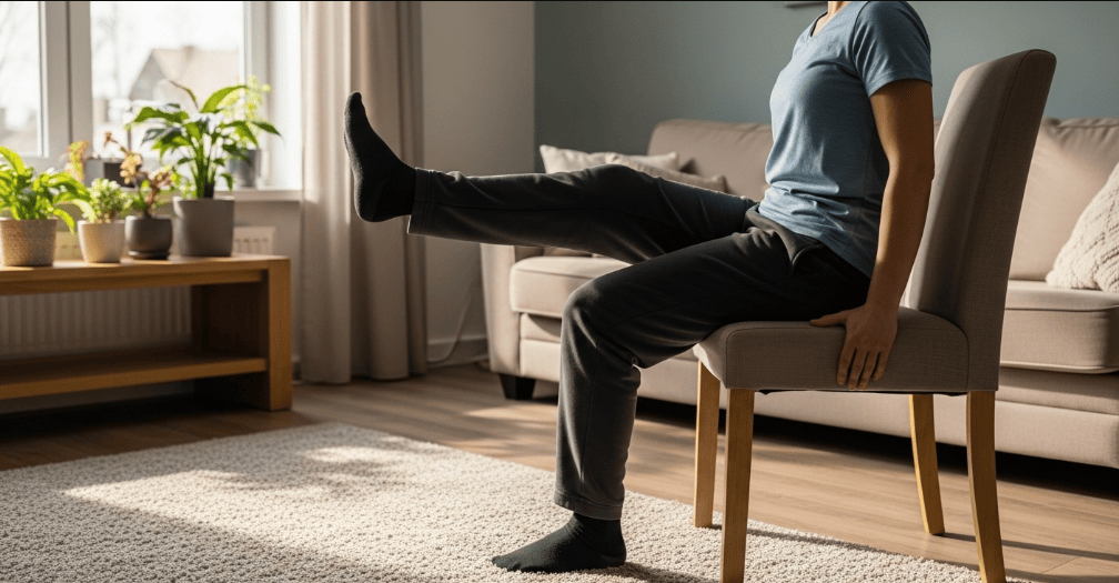 Seated Knee Extensions