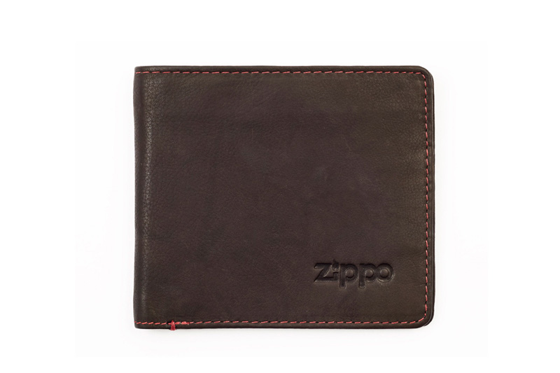 ΑΝΔΡΙΚΟ ΔΕΡΜΑΤΙΝΟ ΠΟΡΤΟΦΟΛΙ ZIPPO 2005116 - ΜΟΚΑ