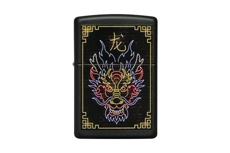 ΑΝΑΠΤΗΡΑΣ ZIPPO NEON DRAGON DESIGN - 49396