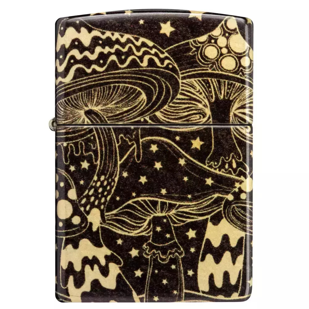 Zippo Αναπτήρας Λαδιού Αντιανεμικός Mushroom Drift Design 46277