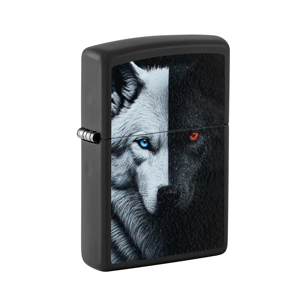 Zippo Αναπτήρας Λαδιού Αντιανεμικός Two Wolves Design 46694