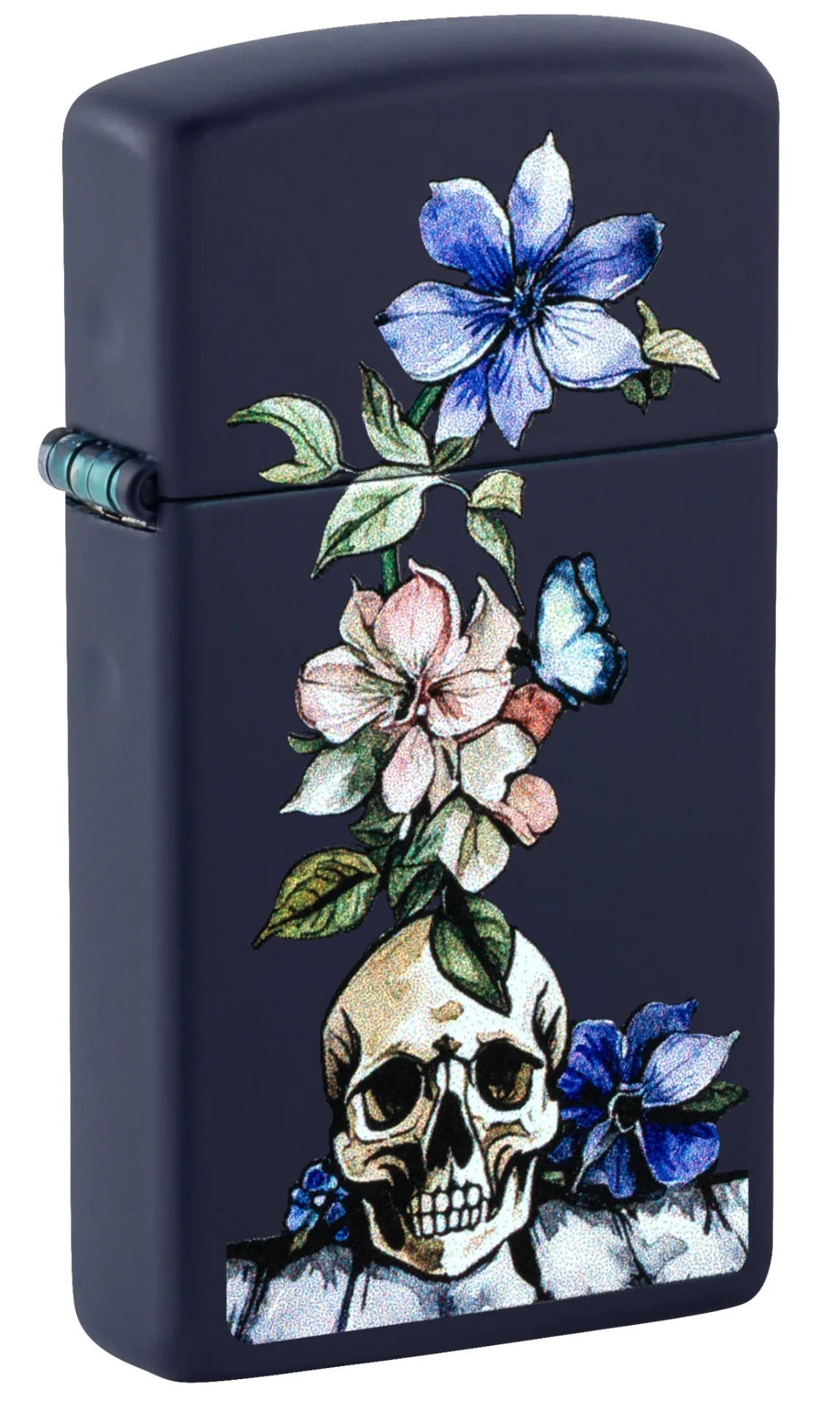 ΑΝΑΠΤΗΡΑΣ ZIPPO Skull Flower Slim - 46813