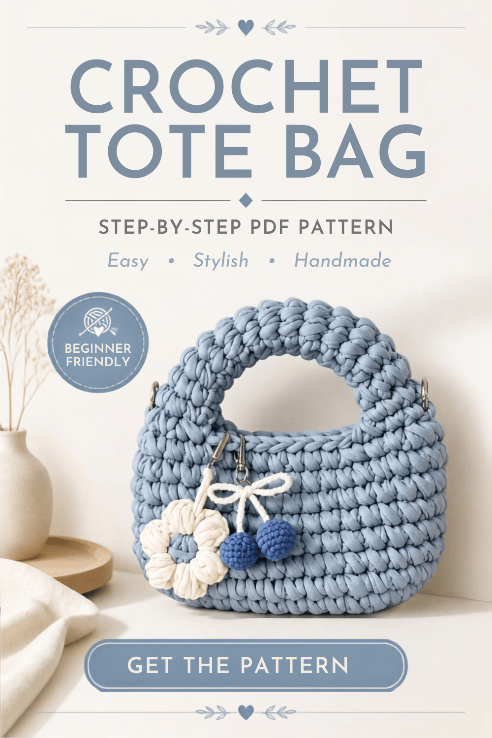 Crochet tote bag pattern guide