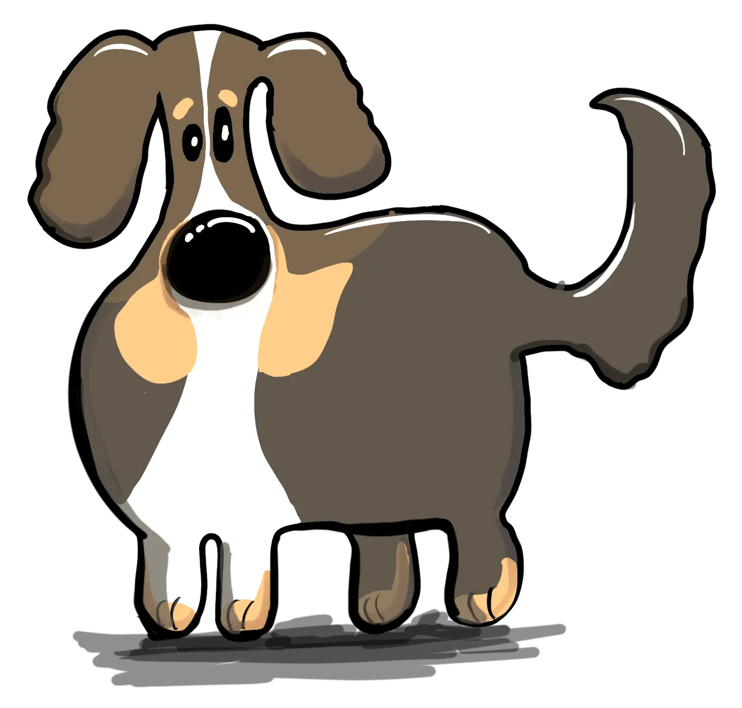 Bernese Mountain Dog Sticker - Image 1