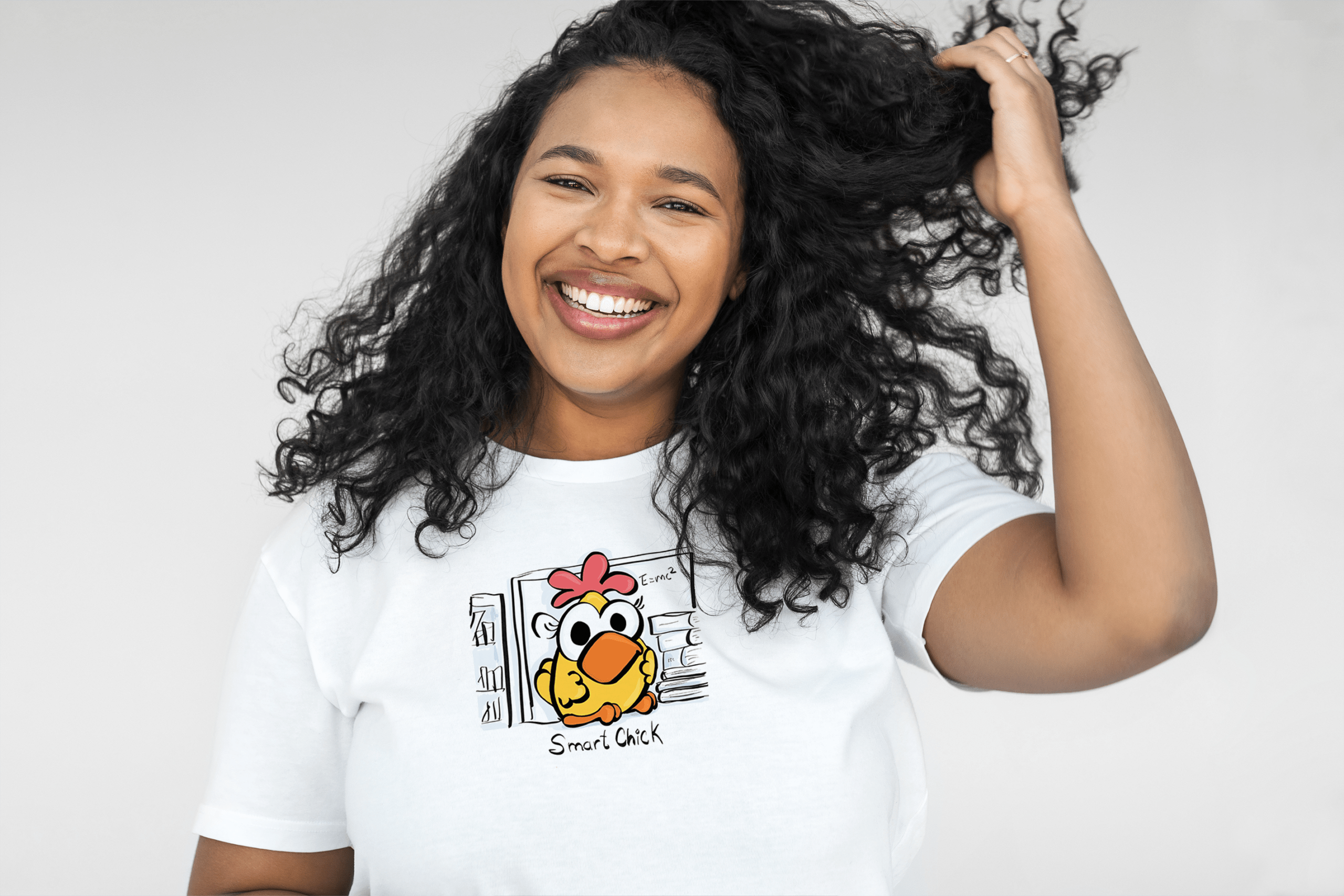 Smart Chick Tshirt - Image 2